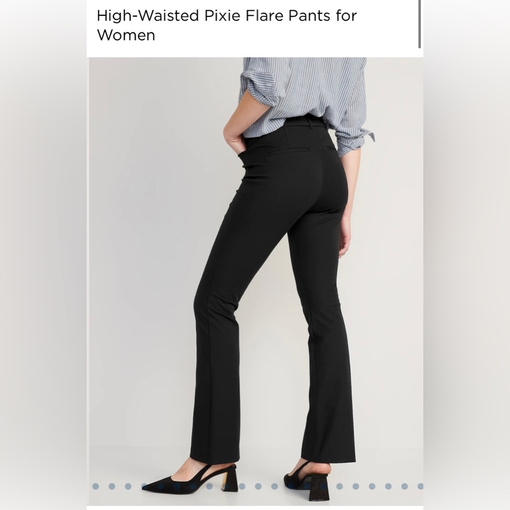 High-Waisted Pixie Flare Pants for Women